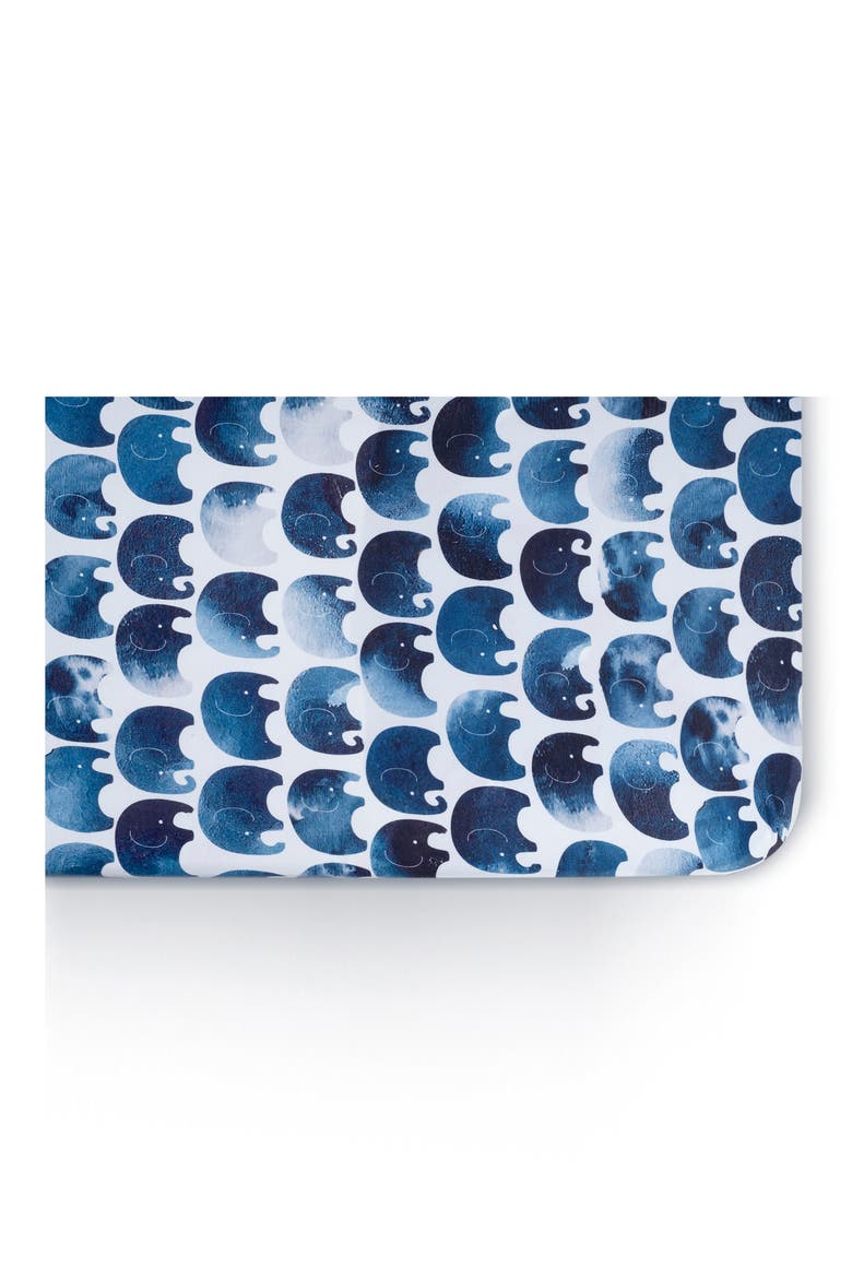 Elefant Jersey Crib Sheets, Main, color, ELEFANT