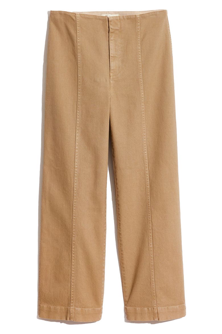 Slim Emmett Wide Leg Pants, Alternate, color, SEED KHAKI