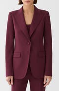Lafayette 148 New York Finesse Crepe Blazer
