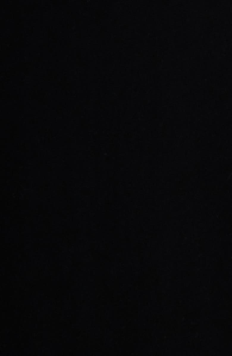 Anne Klein Flared Sleeve Velvet Dress, Alternate, color, Anne Black