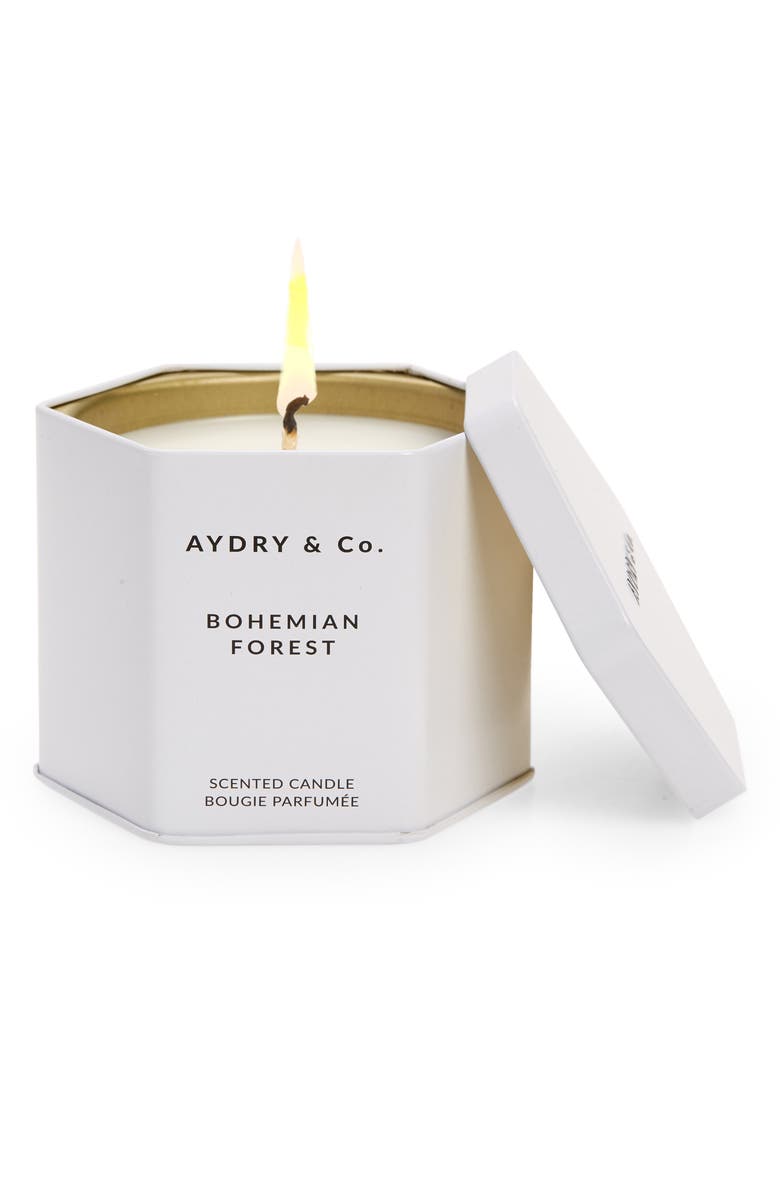 AYDRY AND CO AYDRY & Co. Bohemian Forest Scented Candle, Main, color, 