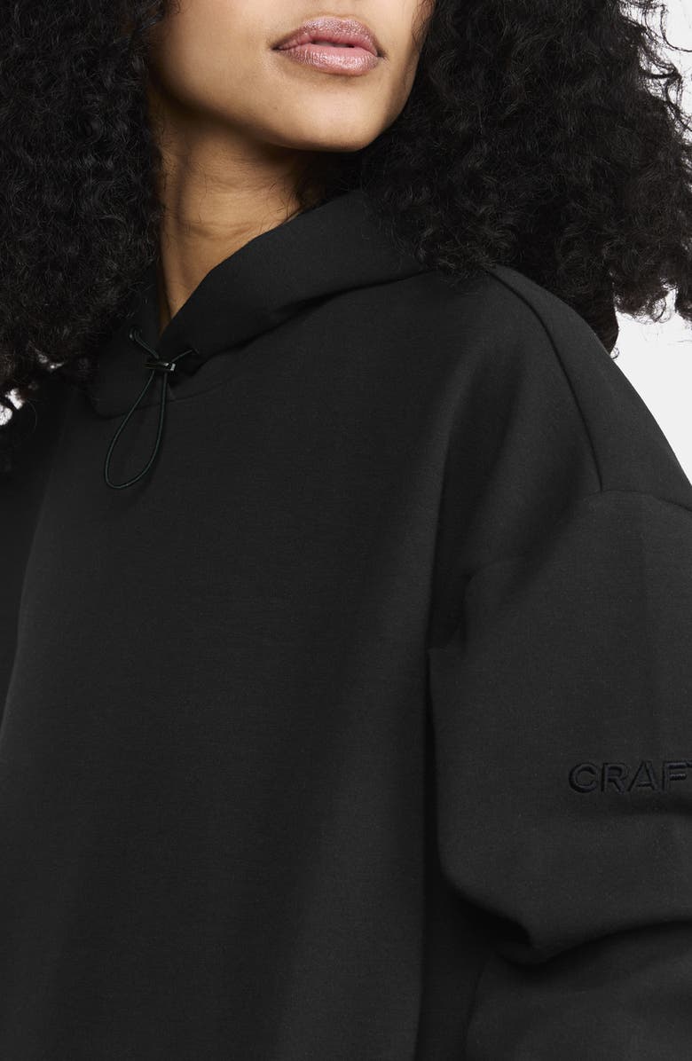 Craft ADV Join Jersey Hooded Pullover, Alternate, color, Black