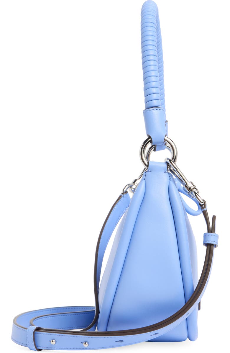 Kate Spade New York loop smooth leather shoulder bag, Alternate, color, Genie Blue