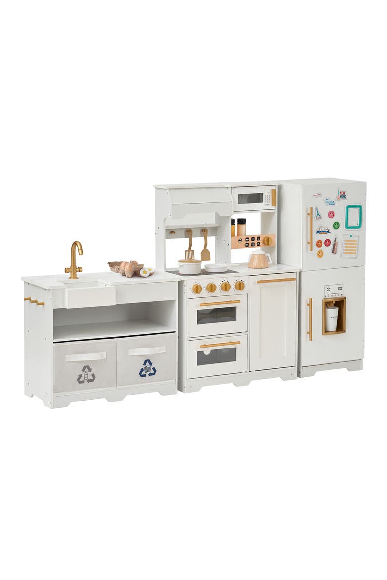 Chef Atlanta Large Kitchen Playset, Alternate, color, WHITE/ GOLD