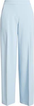 Anne Klein High Waist Wide Leg Pull-On Pants