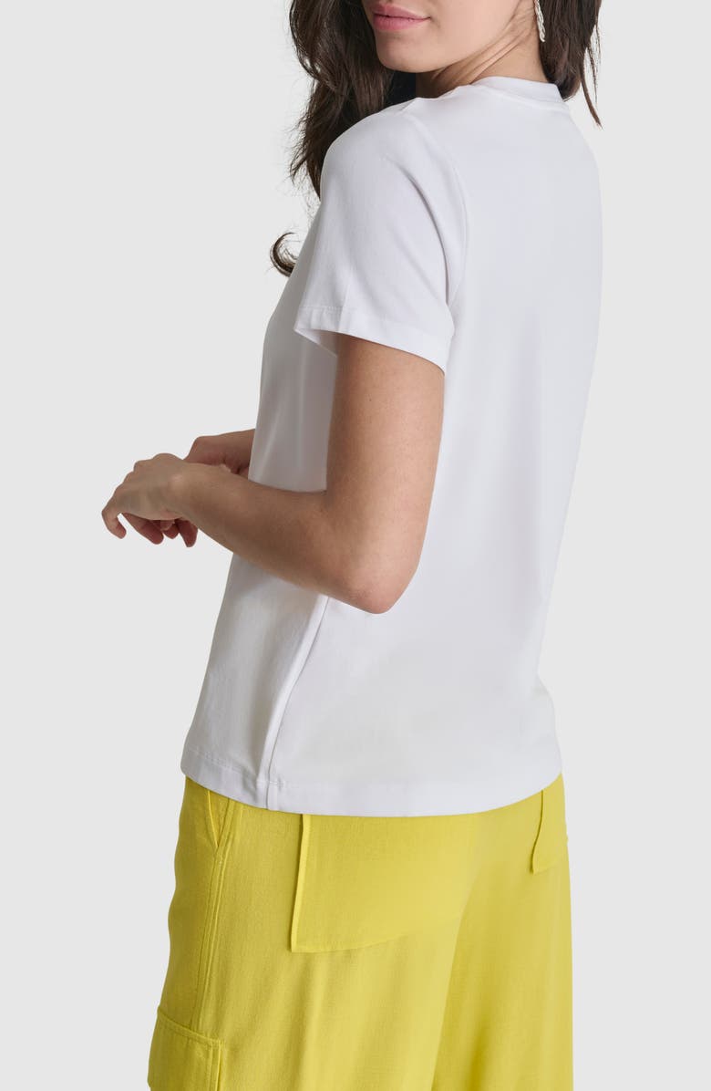 DKNY Neon Logo Cotton Graphic T-Shirt, Alternate, color, 