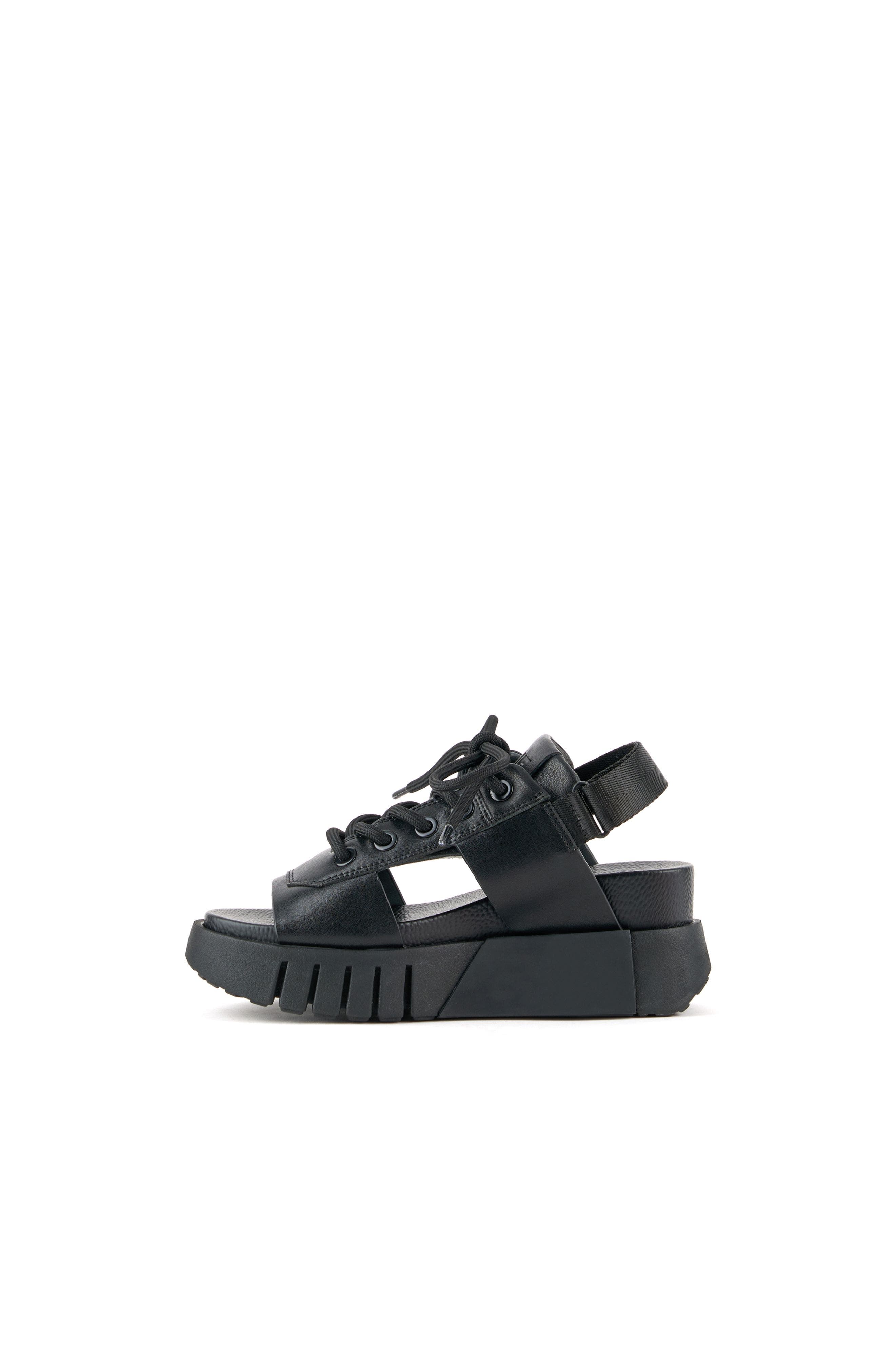 United Nude Delta Sporty Ii Sandals, Alternate, color, Black
