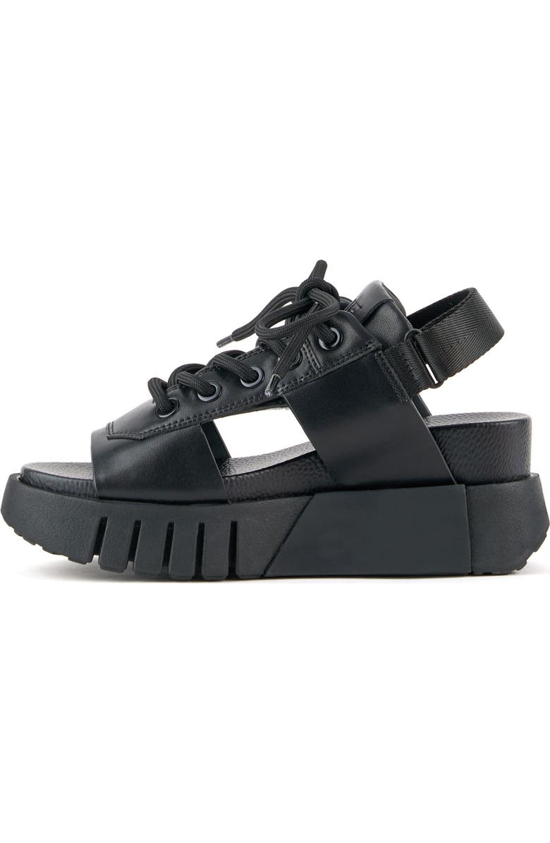 United Nude Delta Sporty Ii Sandals, Alternate, color, Black