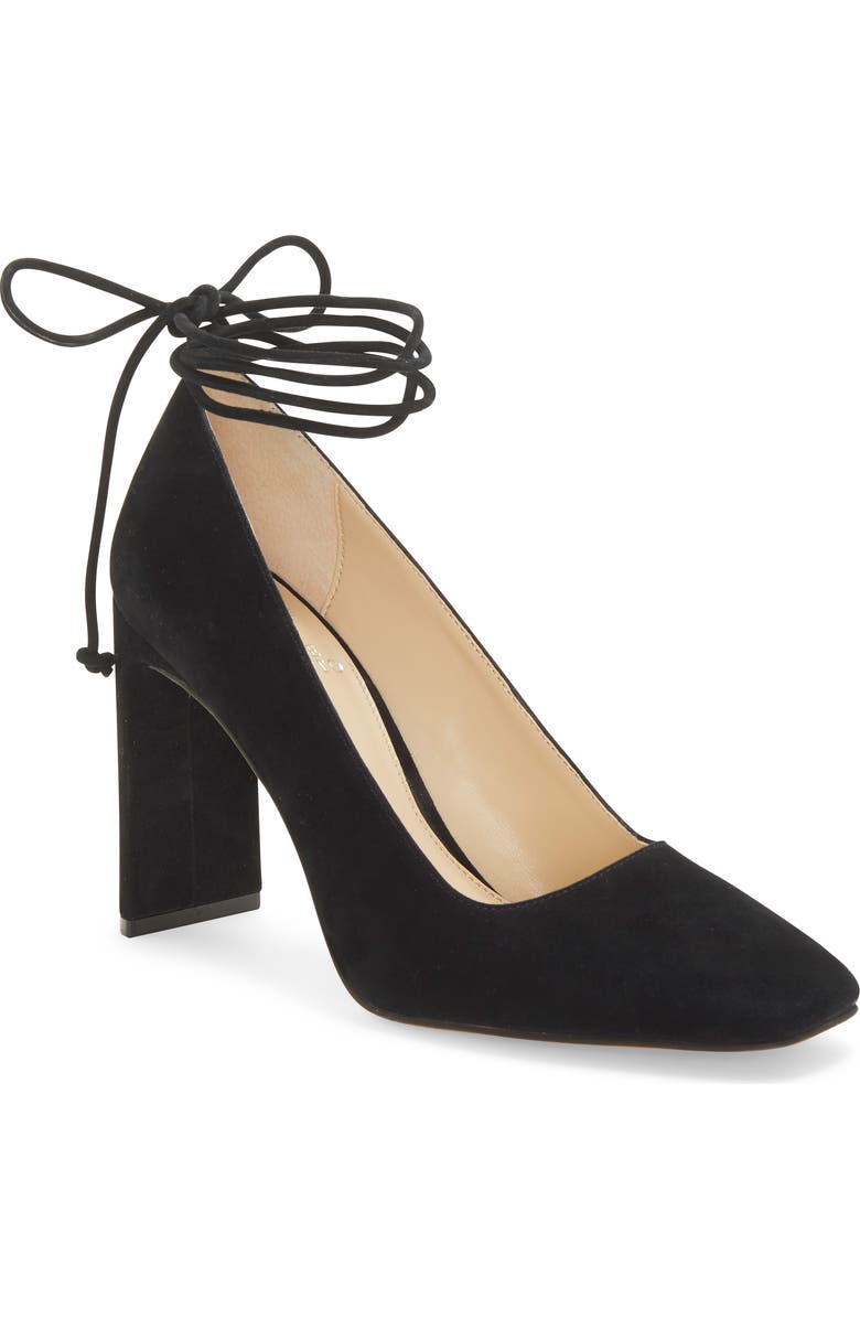 Vince Camuto Damell Lace-Up Square Toe Pump, Main, color,