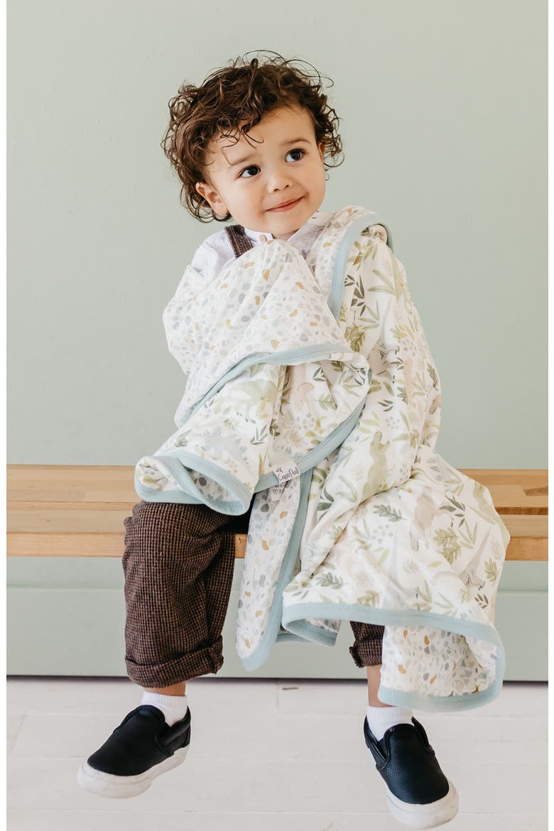 Reversible Print Swaddle Blanket, Alternate, color, REX
