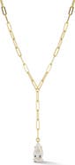 GLAZE JEWELRY Pear Cubic Zirconia Y-Necklace
