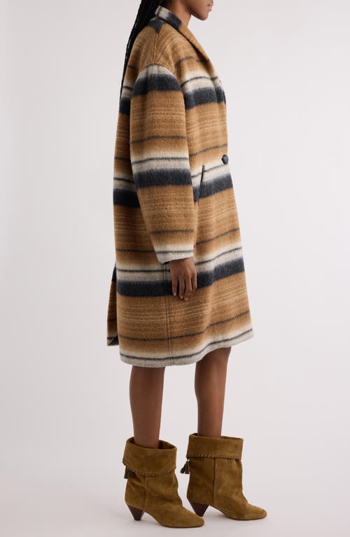 Isabel Marant Étoile Daby Coat In Camel