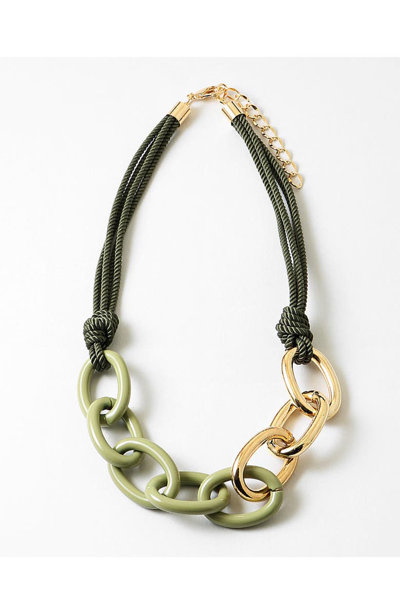 Erin McDermott Jewelry Celadon Mist Necklace, Main, color, Green