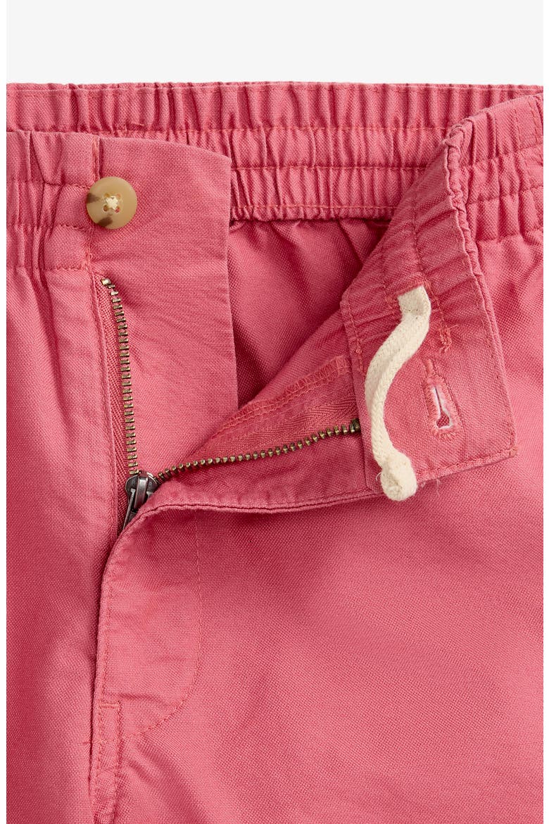 Kids' Classic Polo Bear Cotton Oxford Shorts, Alternate, color, ADIRONDACK BERRY
