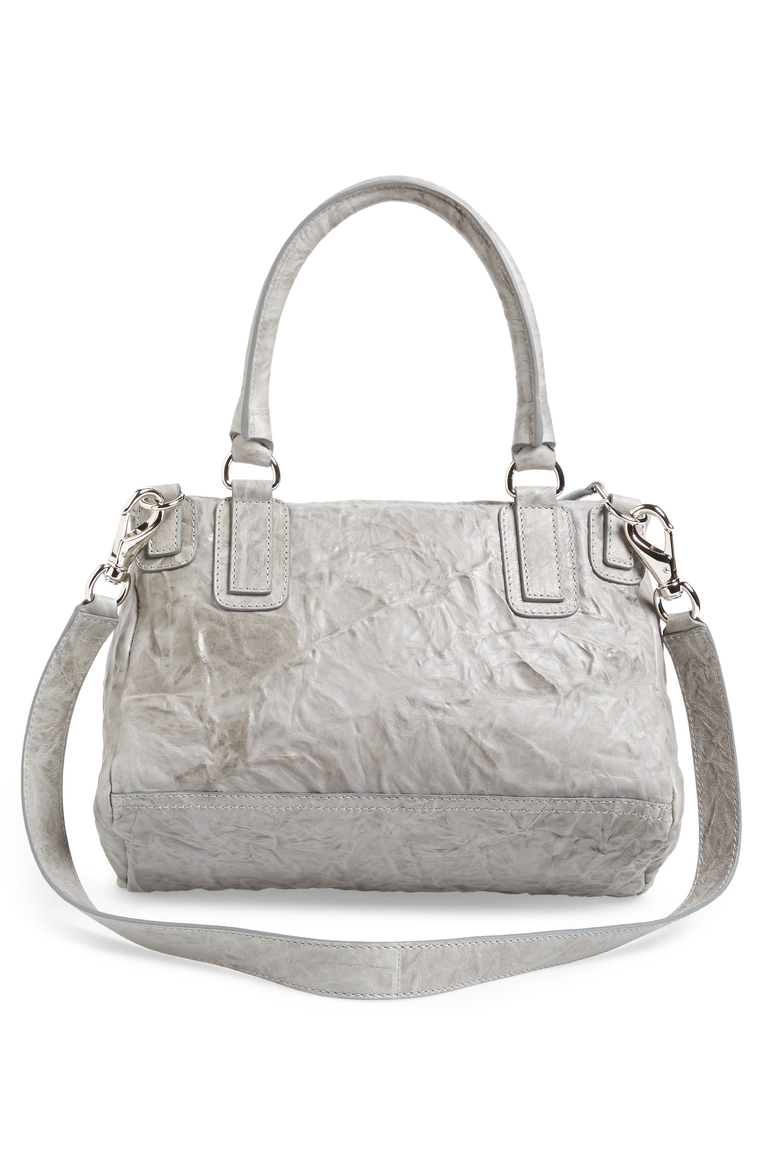Givenchy Medium Pepe Pandora Leather Satchel, Alternate, color, 