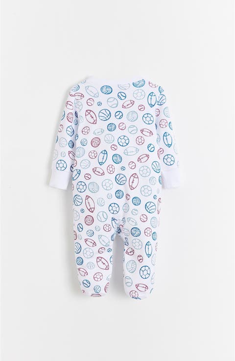 Bouncy Zip Footed Pajama for Infant