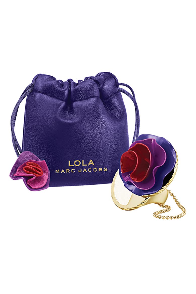 'Lola' Solid Perfume Ring, Main, color, NO COLOR