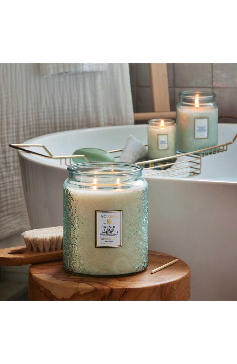 Voluspa French Cade Lavender Luxe Jar Candle, Alternate, color, French Cade 
Lavender