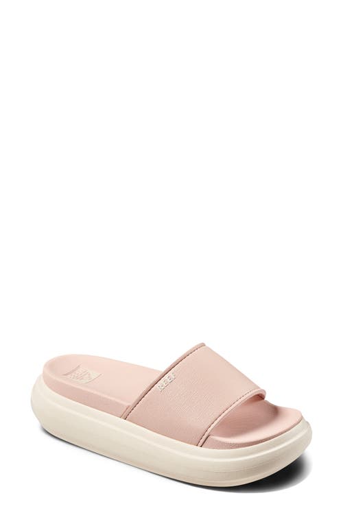 Reef Bondi Bay Platform Slide Sandal In Cameo Rose