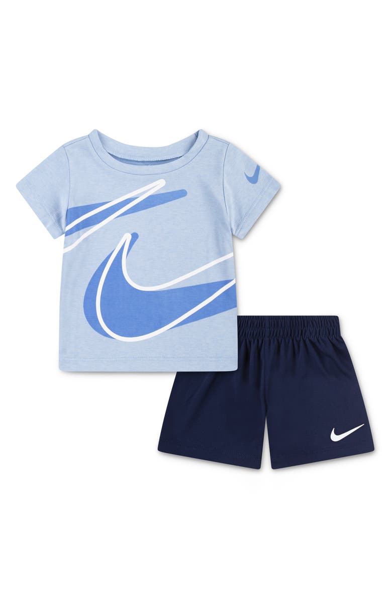 Nike Dry Dropset T-Shirt & Shorts Set, Main, color, J5hmidnigh