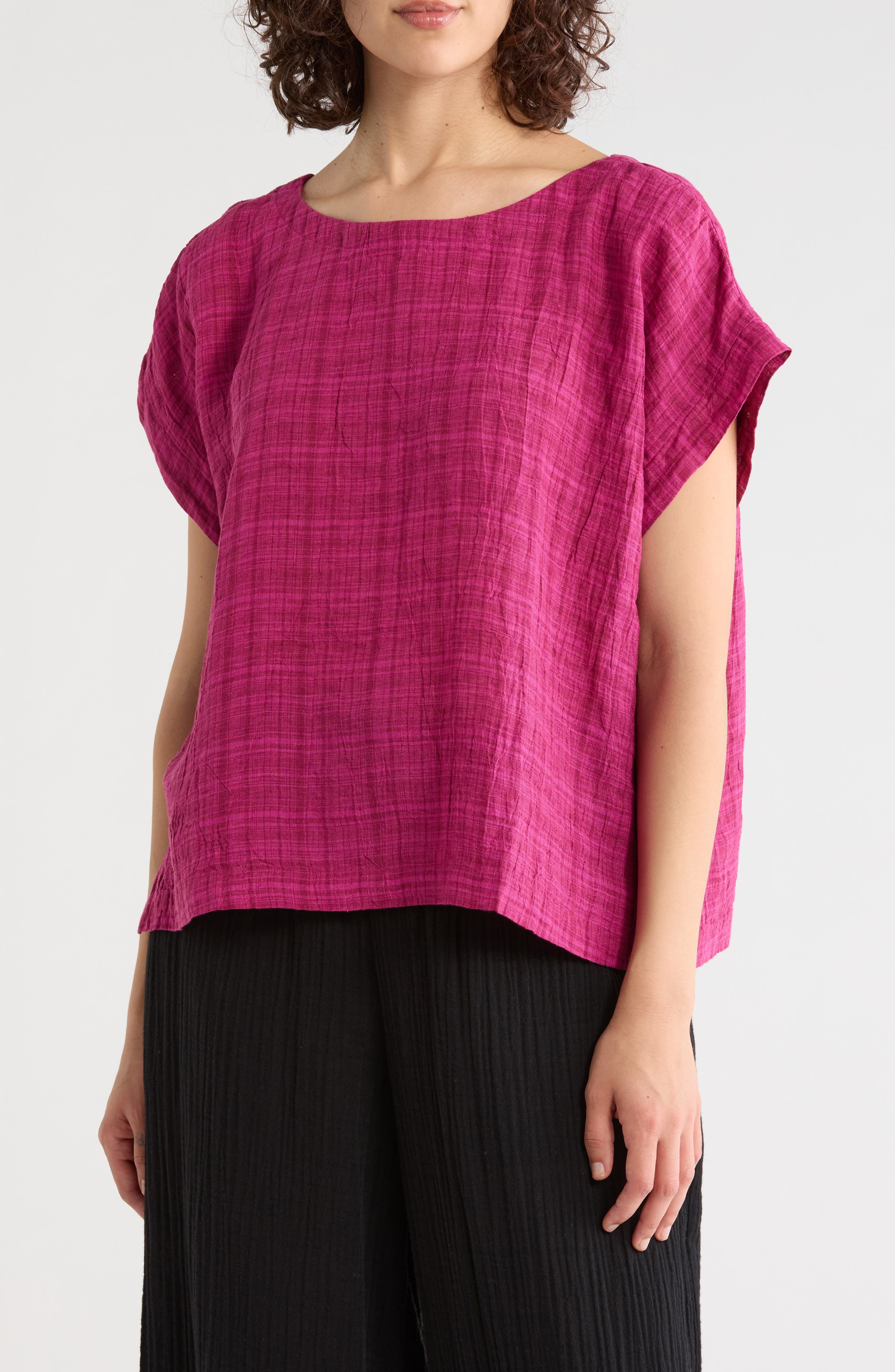 Ballet Neck Square Top