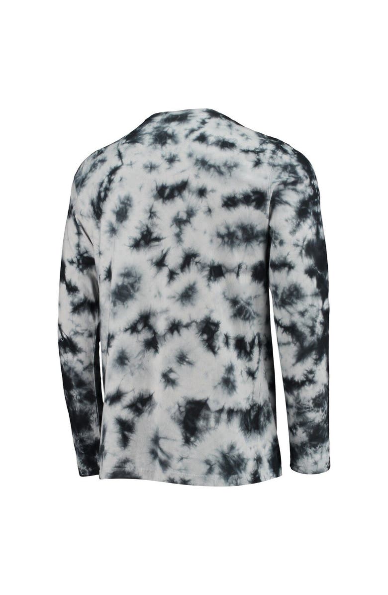 New Era Men's New Era Black Atlanta Falcons Tie-Dye Long Sleeve T-Shirt, Alternate, color, Black