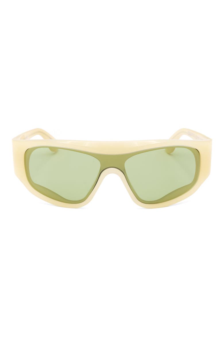 58mm Wrap Sunglasses, Main, color, WHITE