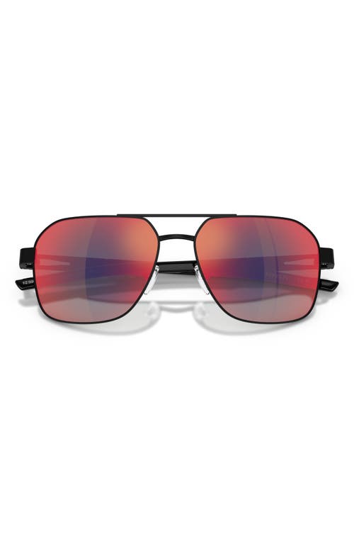 Scuderia Ferrari 57mm Square Sunglasses In Red