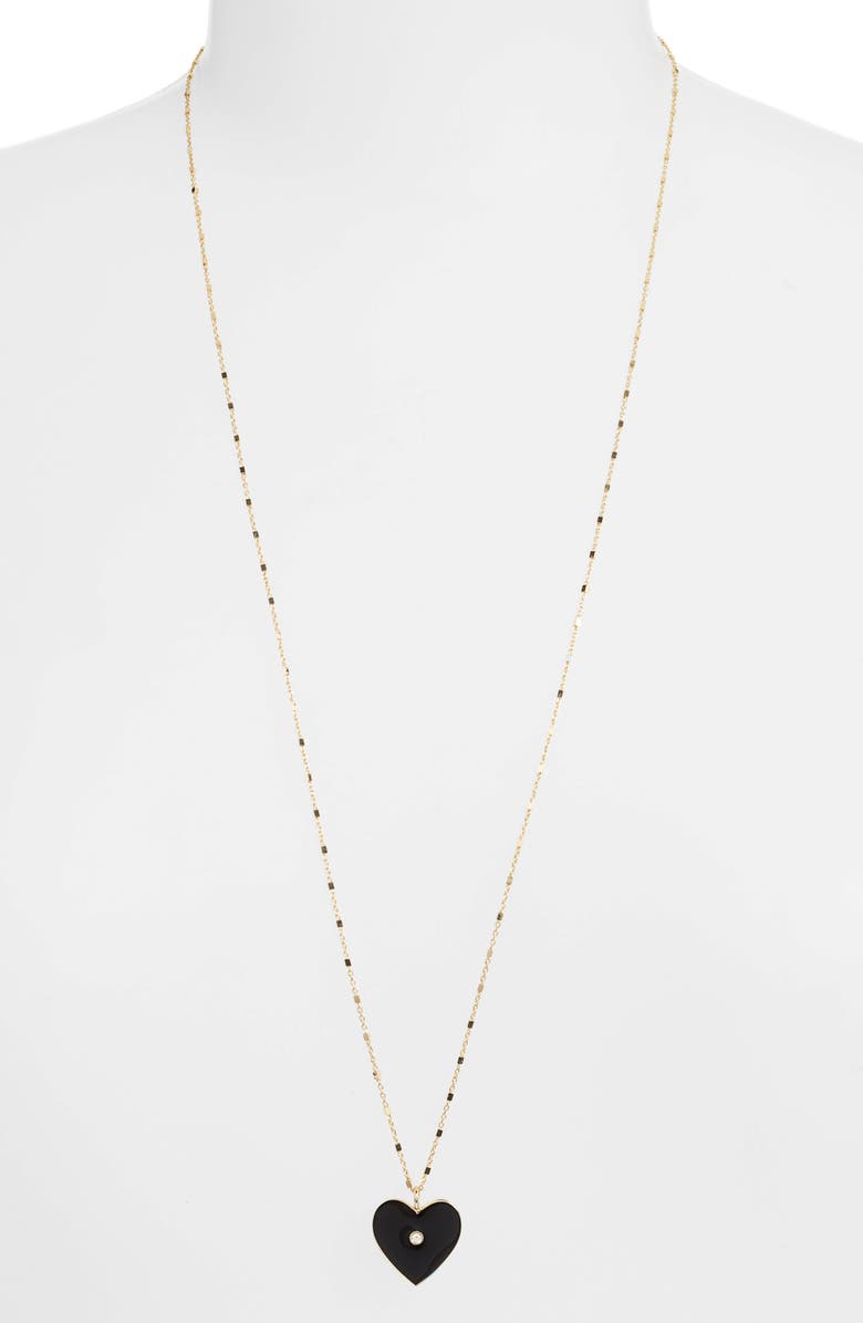 Jennifer Zeuner Fifi Heart Pendant Necklace, Alternate, color, 