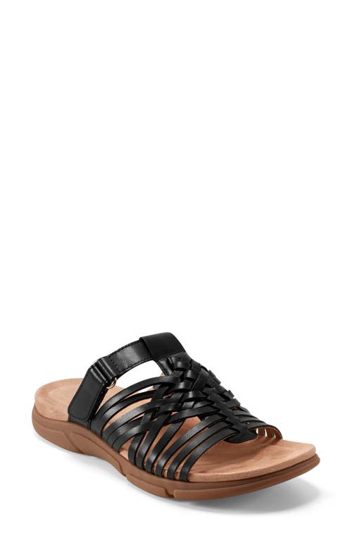 Shop Easy Spirit Mindi Slide Sandal In Black