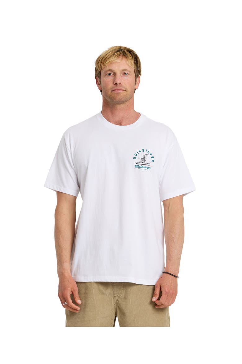 Early Morning QMT0 Short Sleeve Shirt, Main, color, WHITE