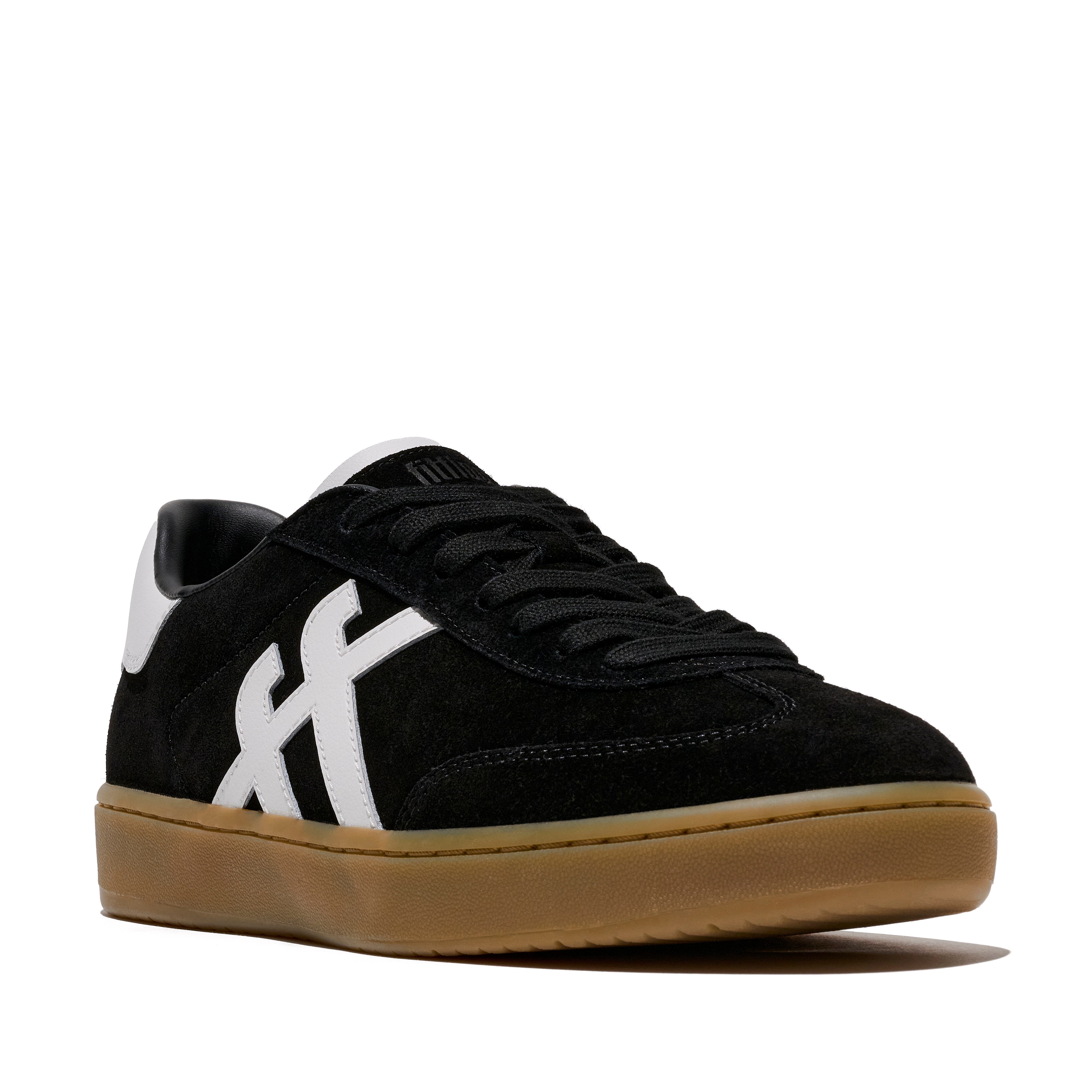 FitFlop The Dash T Toe Sneakers, Main, color, Black/Urban White