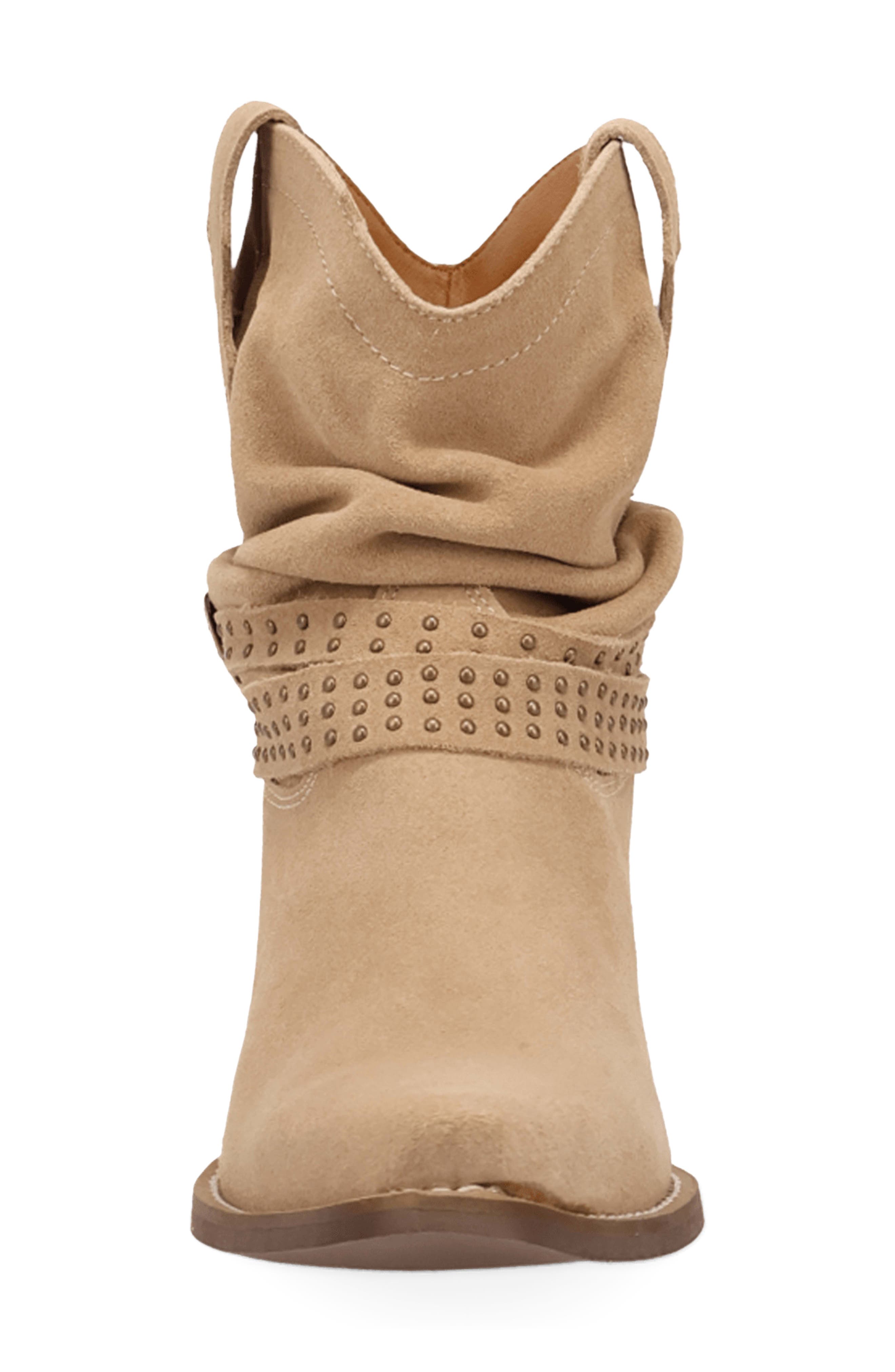 Dingo Scrunchy Leather Bootie (Women) | Nordstrom
