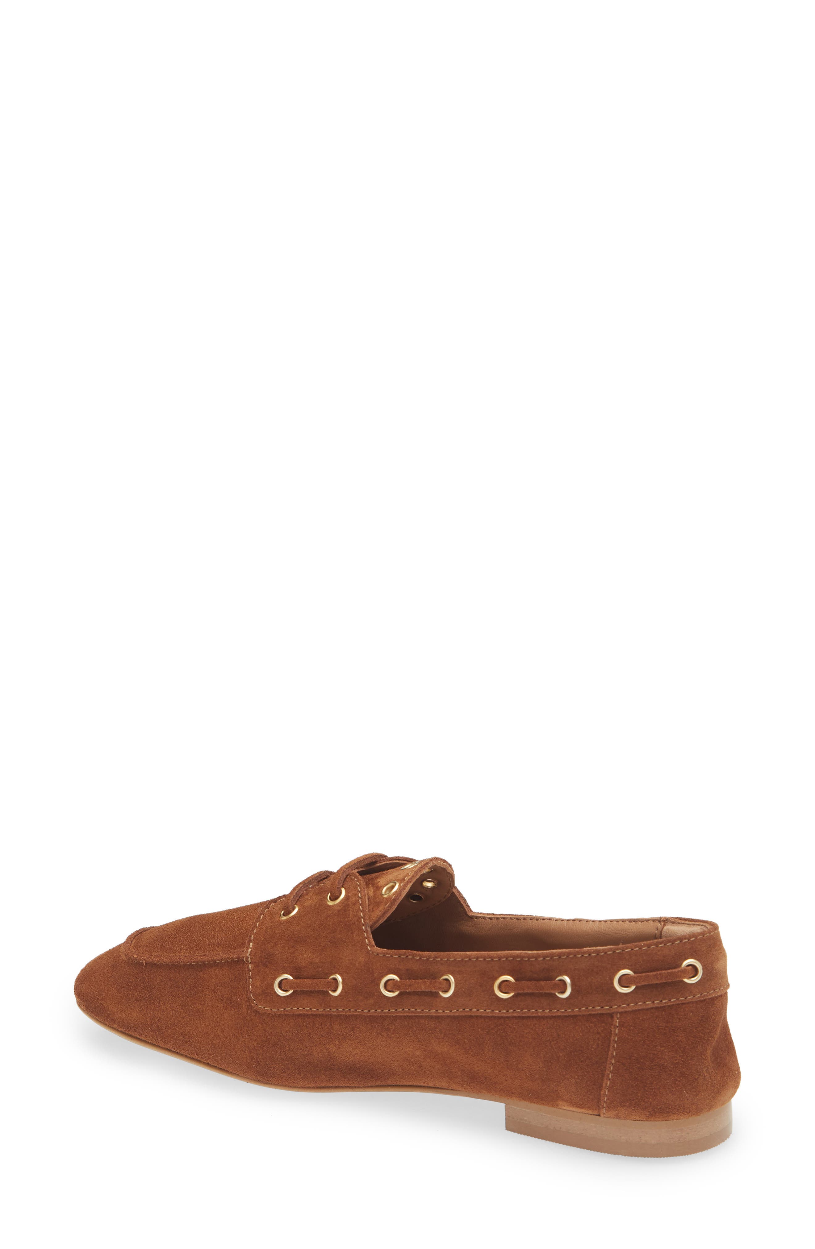 Cordani Andee Boat Shoe, Alternate, color, Cuoio Suede