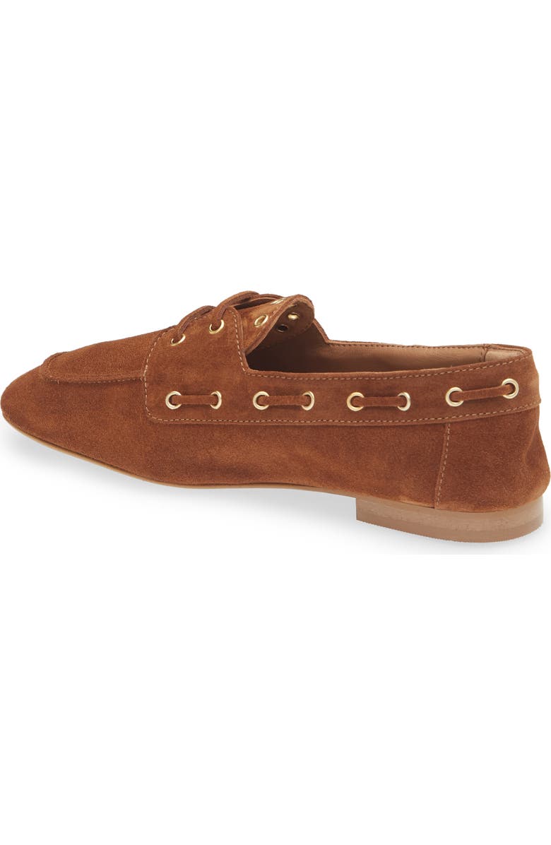 Cordani Andee Boat Shoe, Alternate, color, Cuoio Suede