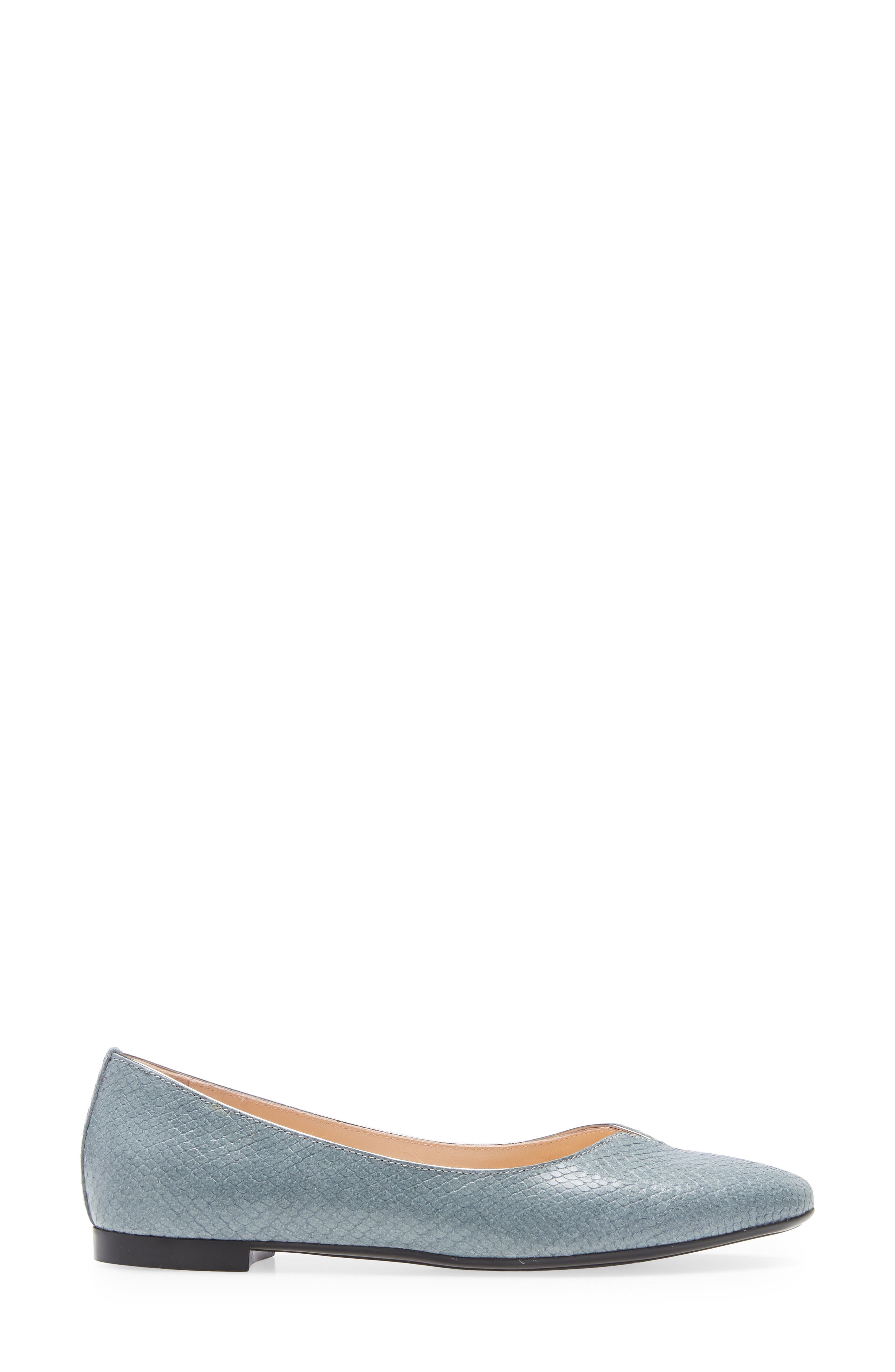 Mimosa Ballet Flat, Alternate, color, CARBON