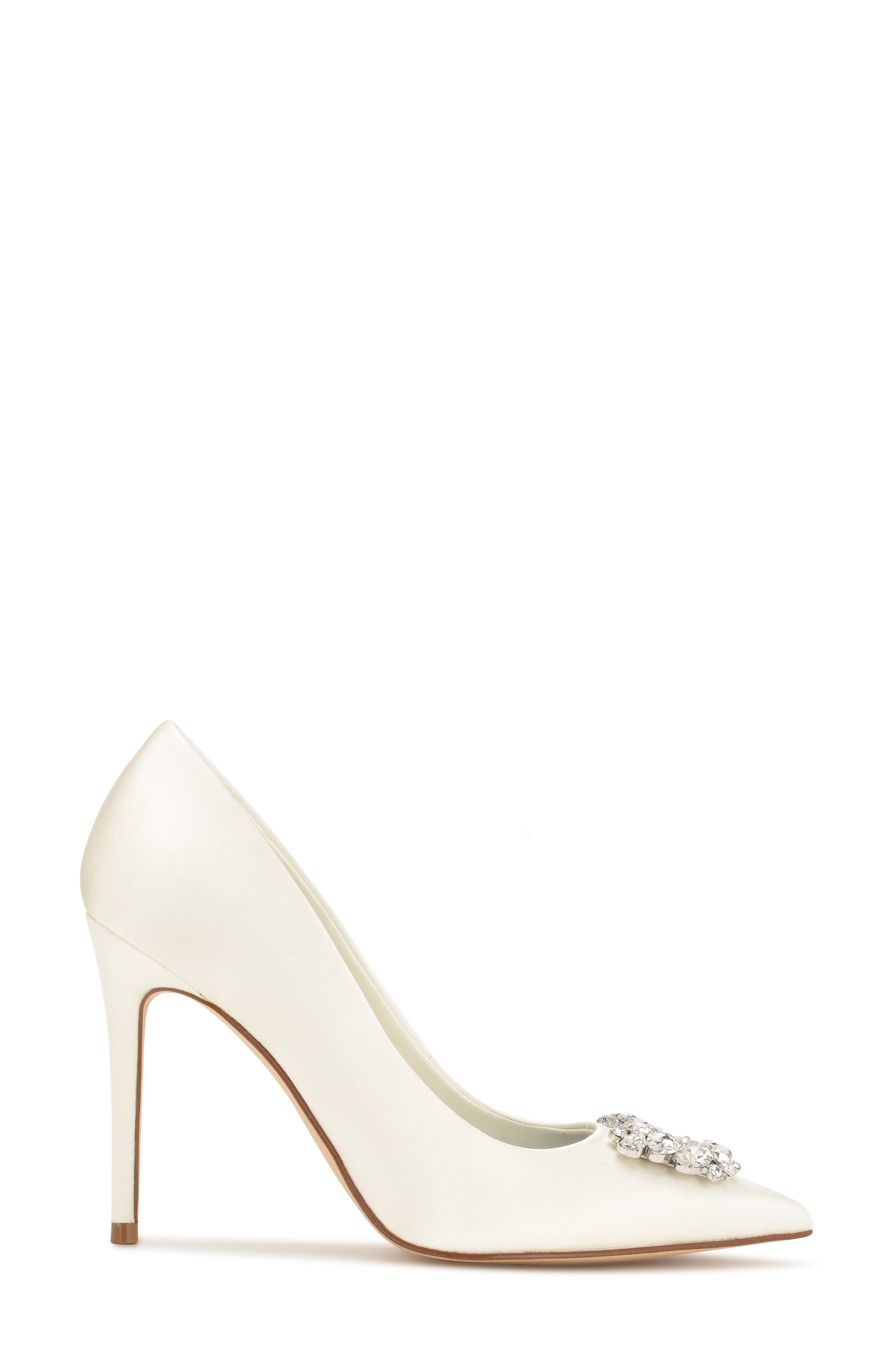 Nine West Fana Embellished Pointed Toe Pump, Alternate, color, 