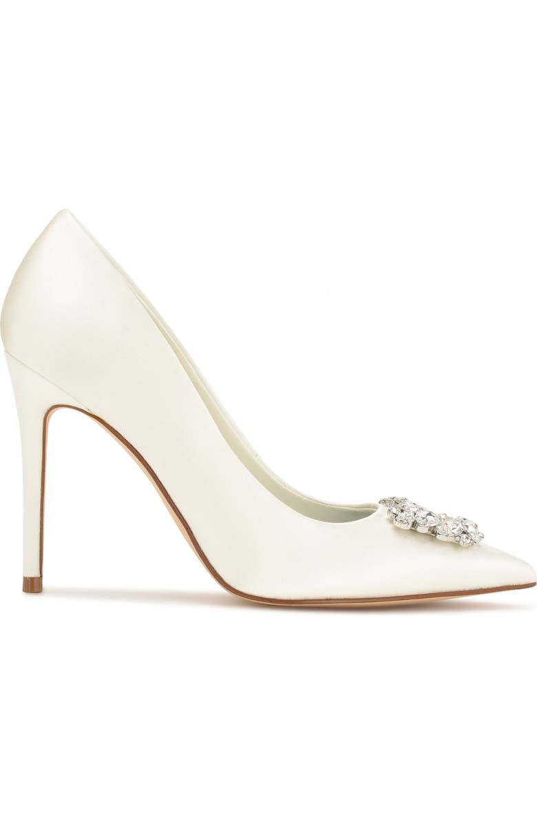 Nine West Fana Embellished Pointed Toe Pump, Alternate, color,