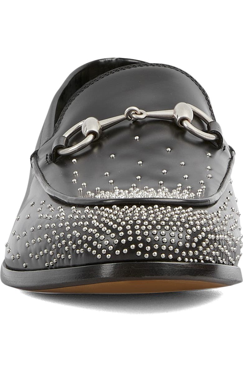Gucci Next Studded Horsebit Loafer, Alternate, color, Black