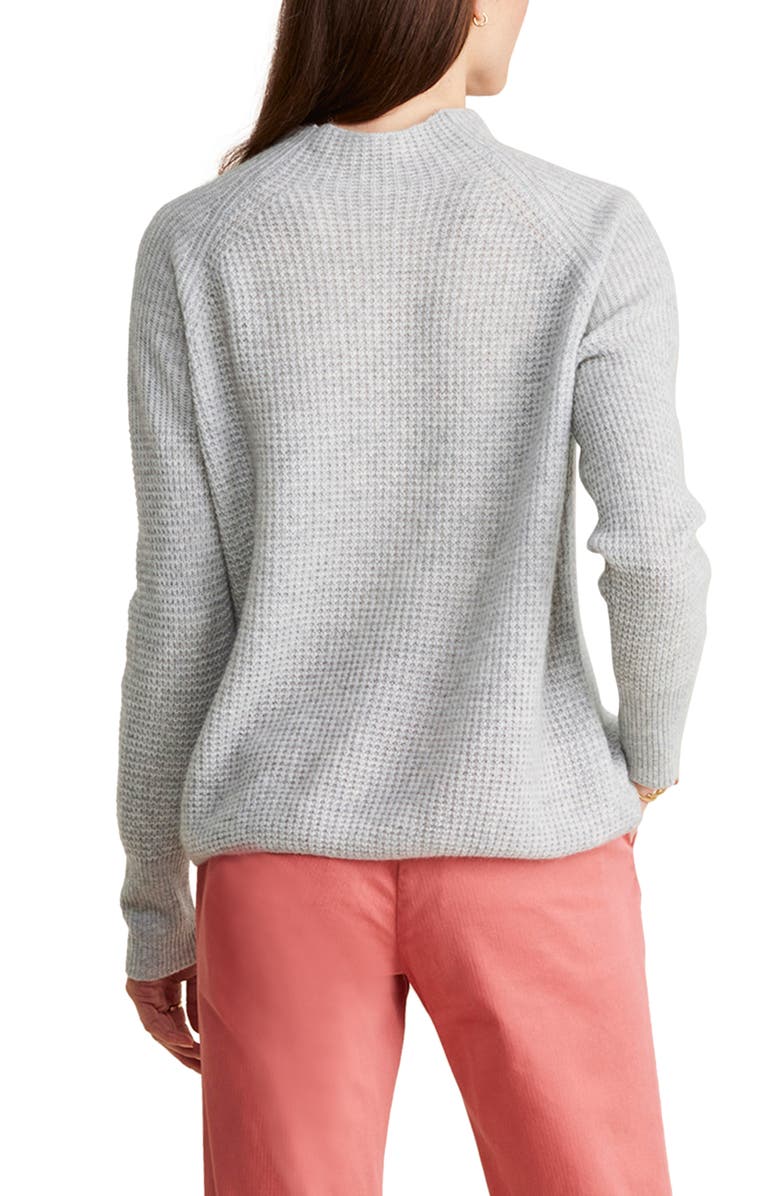vineyard vines Waffle Stitch Cashmere Sweater, Alternate, color, 