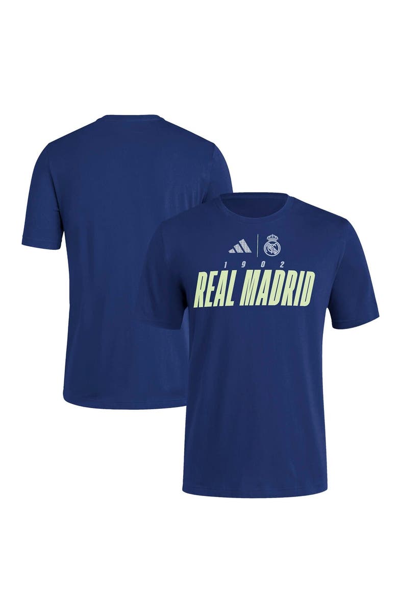 adidas Men's adidas Navy Real Madrid 2025 Club World Cup Fresh T-Shirt, Main, color, Navy