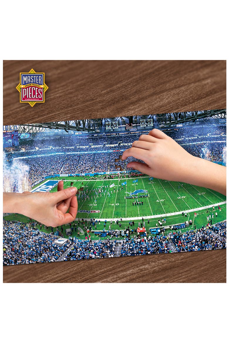 Detroit Lions 1000pc Panoramic Puzzle, Alternate, color, Multicolor