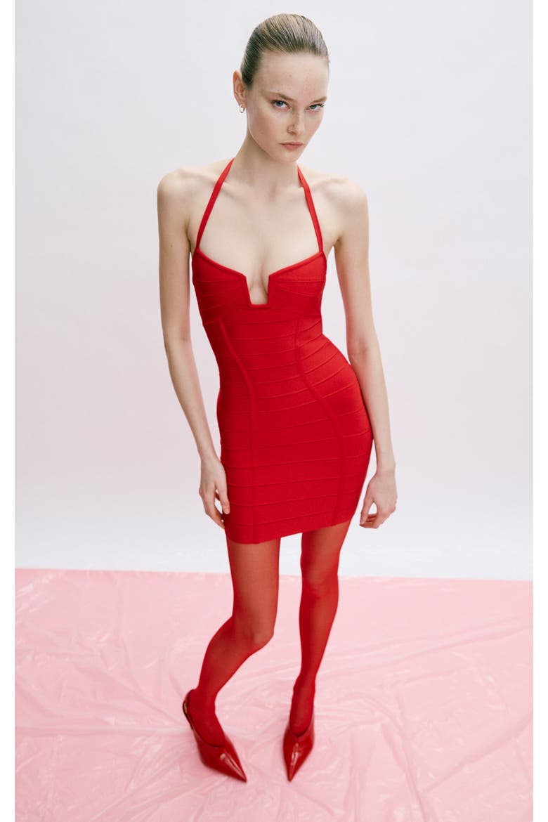 The Holly Dress, Main, color, CHILI