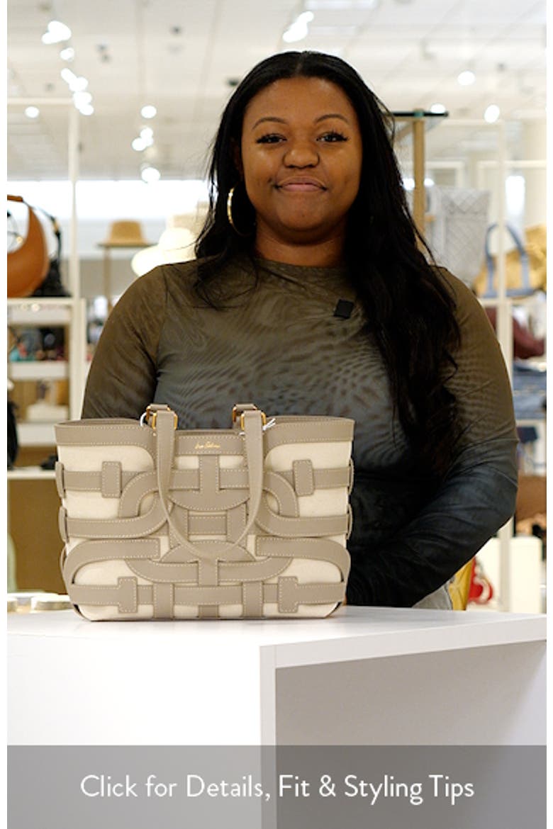Small Bay Leather Tote video