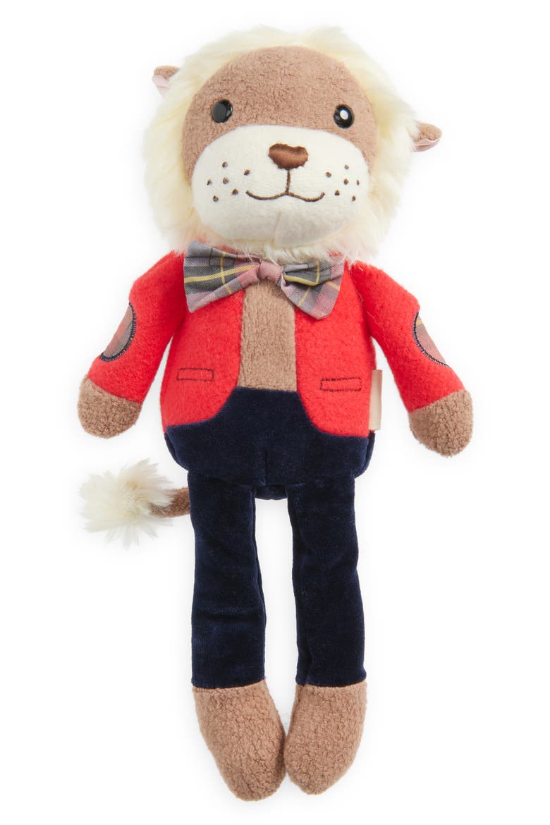 City Pal Organic Cotton Stuffed Animal, Main, color, PROFESSOR DANDY LION