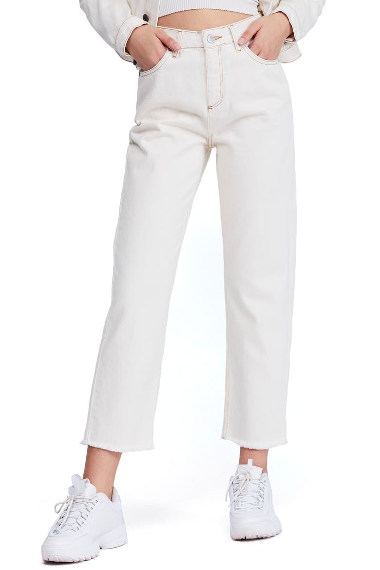 Pax High Waist Jeans, Main, color, IVORY