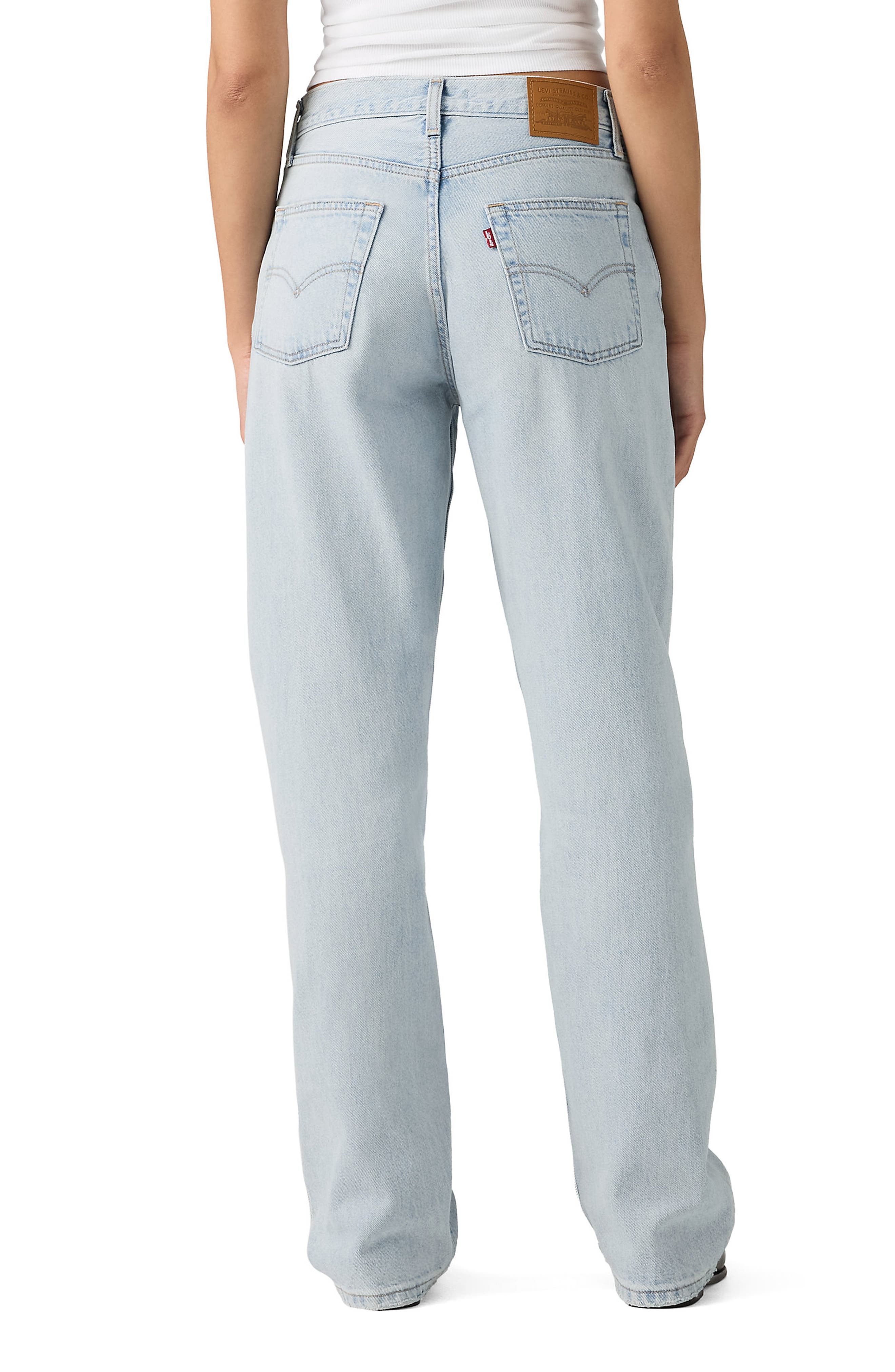 Easy High Waist Dad Jeans (Women) | Nordstrom