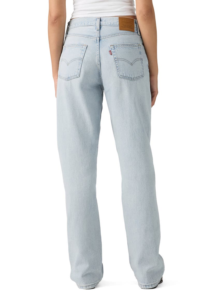 Easy High Waist Dad Jeans, Alternate, color, FATE AND DESTINY