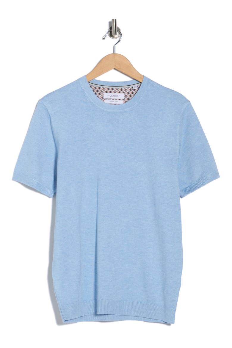 Sweater T-Shirt, Alternate, color, BLUE