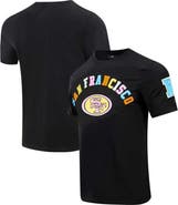 PRO STANDARD Men's Pro Standard Black San Francisco 49ers Neon Graphic T-Shirt
